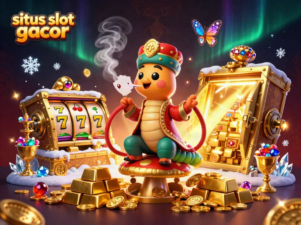 Menghasilkan kemenangan di situs slot gacor dengan simbol slot yang mengelilinginya.