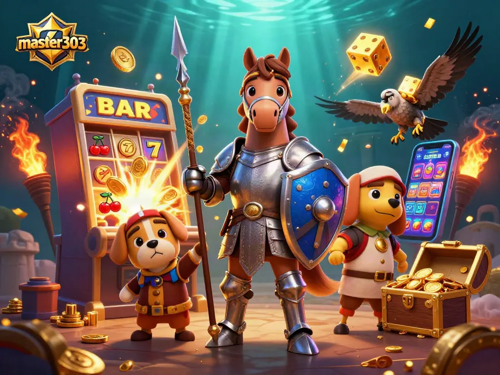 Menangkan jackpot di master303 dengan mesin slot 3D yang memikat dan aksi permainan yang mengasyikkan