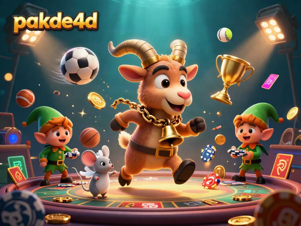Experience the thrill of pakde4d in this vibrant holiday-horror casino scene.