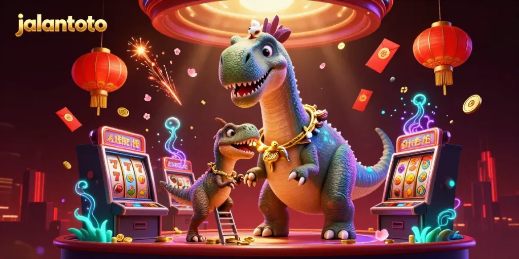 Jalantoto menghadirkan permainan slot dengan akses mudah dan tampilan menarik dalam ilustrasi 3D.