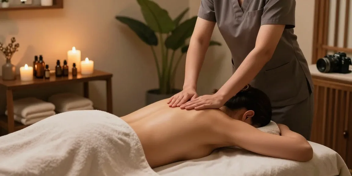 남양주출장마사지 treatment in a peaceful spa setting with soothing ambiance.