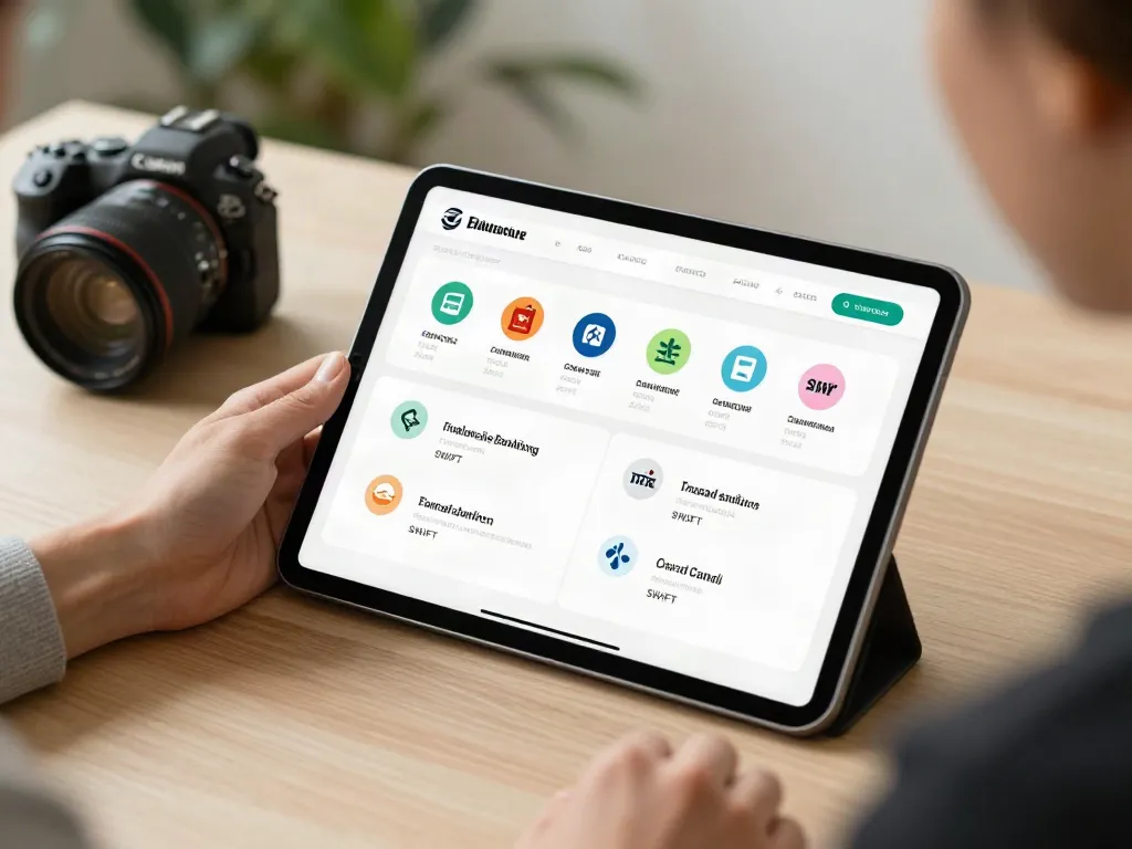 Pengguna menjelajahi platform javaslot dengan daftar bank internasional mudah diakses.