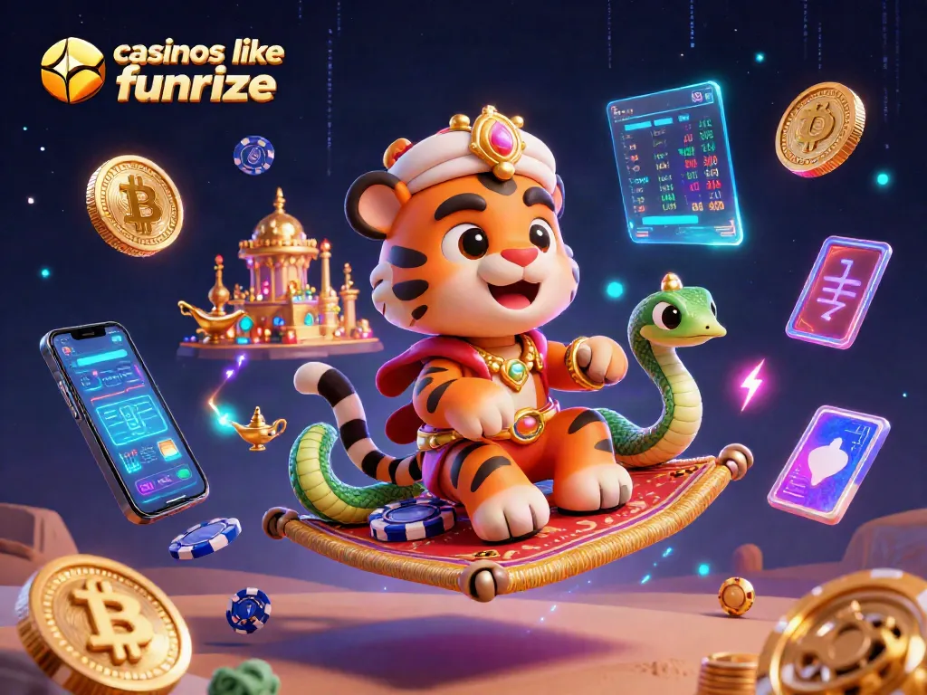 Engage with casinos like funrize through vibrant 3D casino art detailing thrilling gameplay elements.